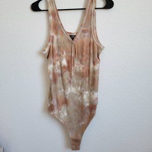 Wild Fable Tye Dye Ribbed Body Suit